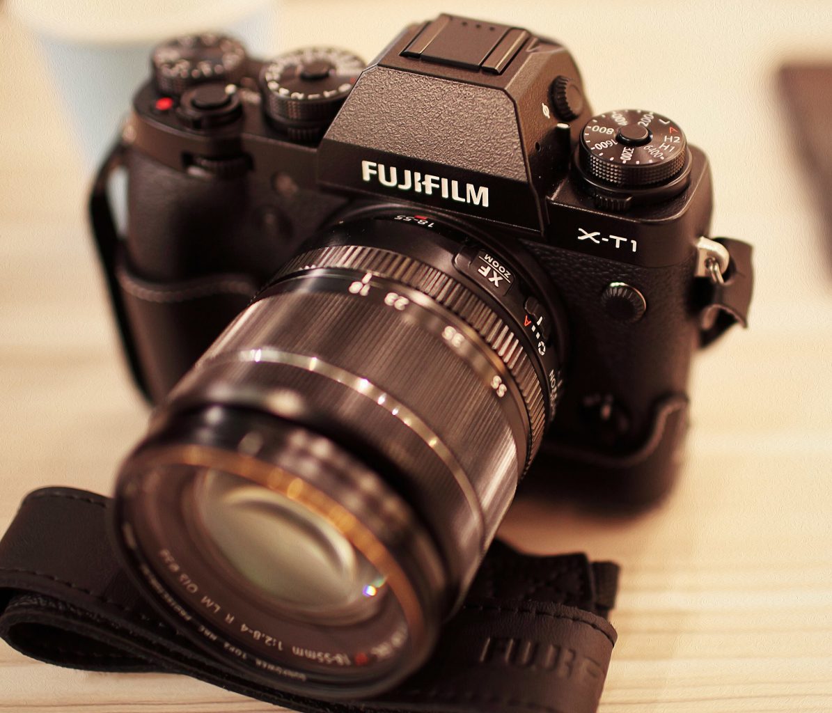 Fujifilm X-T1 with 18-55mm lens